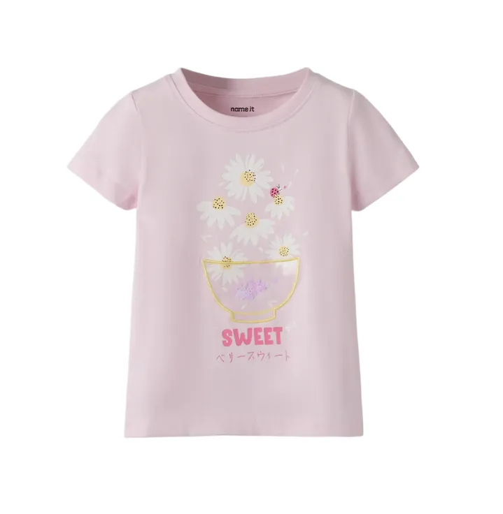Name It Joline - SS Top - Cradle Pink - 92 cm