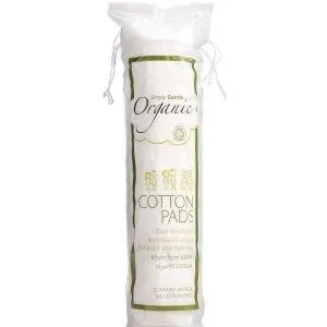 Vatrondeller økologisk bomuld, 100 stk., Simply Gentle - Simply Gentle Organic - Cosmetics - Buump