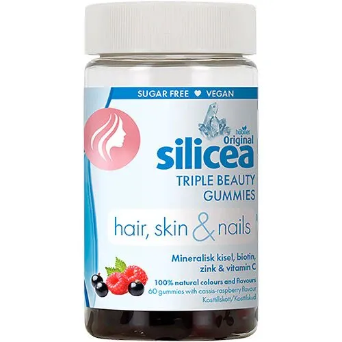 Original Silicea Triple Beauty Gummies. - 60 gum.