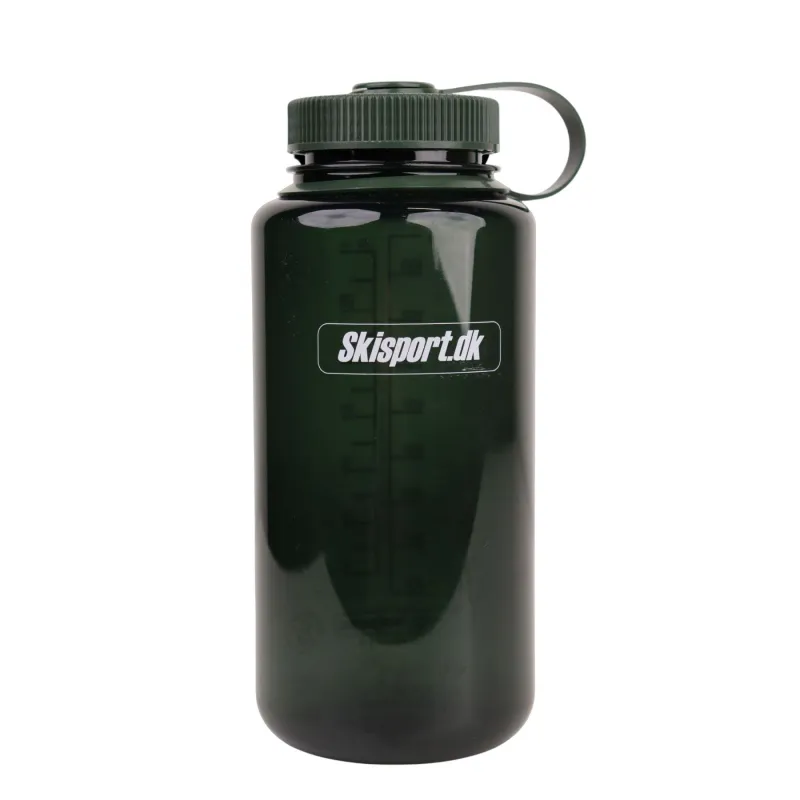 Nalgene wide mouth sustain, drikkedunk, 1000 ml, Skisport.dk, grøn
