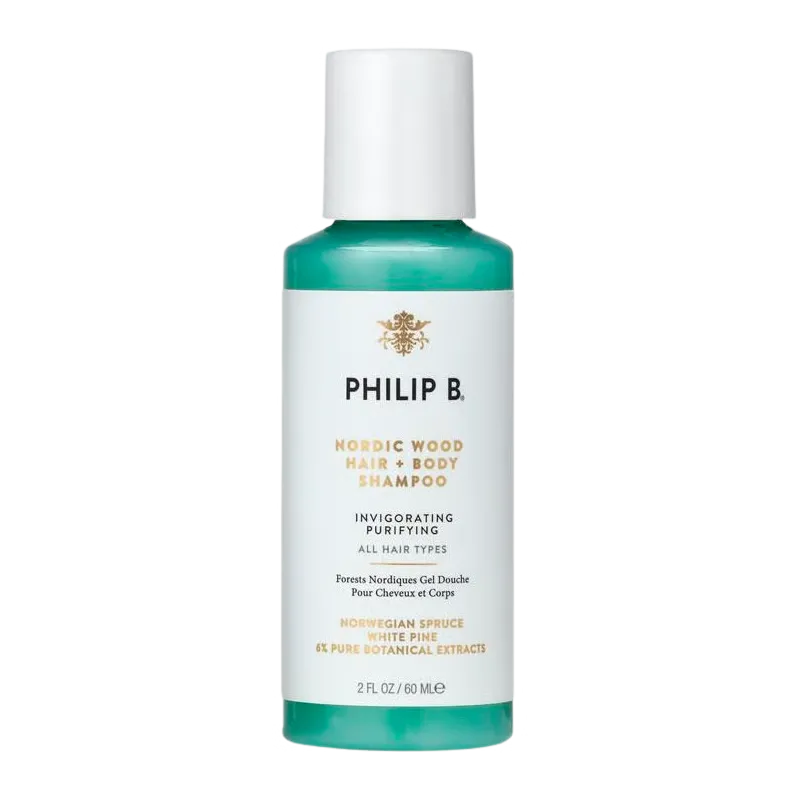 Philip B Nordic Wood Hair & Body Shampoo 60 ml.