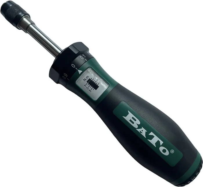 BATO Momentskruetrækker 1/4" 0,6-3,6Nm. 60-360cNm