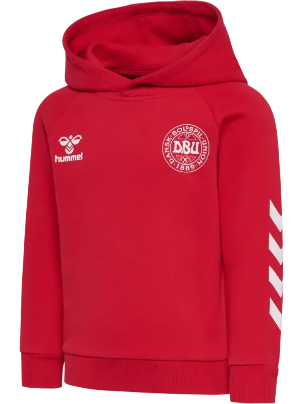 Hummel JR Reg DBU Hoodie - Tango Red - 134/140