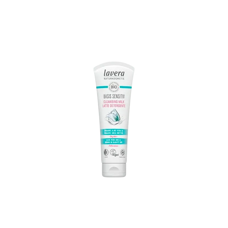 Lavera Basis Sensitiv Rensemælk Aloe Vera & Shea Butter (125 ml)