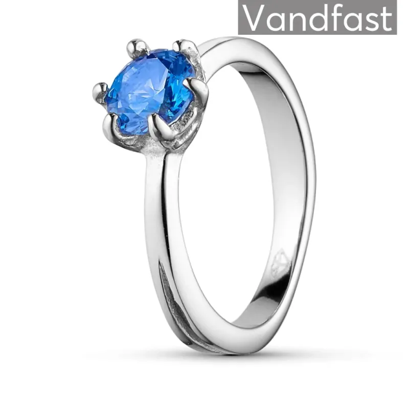 ANNEBRAUNER Princess Sapphire Blue Ring