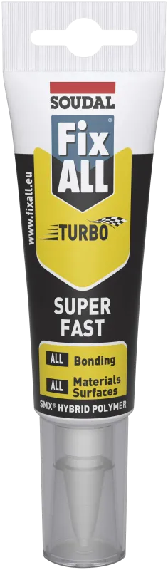 FixAll Turbo montagelim 125ml hvid