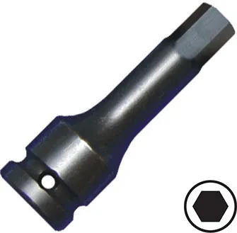 BATO Kraftstifttop 1/2" x 4mm. 6kt.