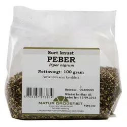 Natur Drogeriet Peber Sort Knust (100 gr)