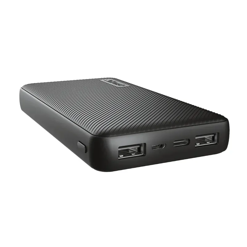 Trust Primo Powerbank. 15000mAh. Sort.