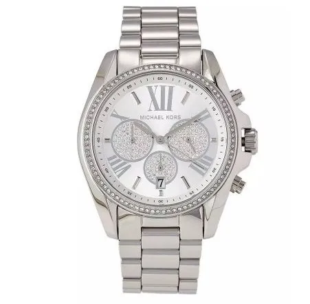 Michael Kors Bradshaw Silver Dameur MK6537
