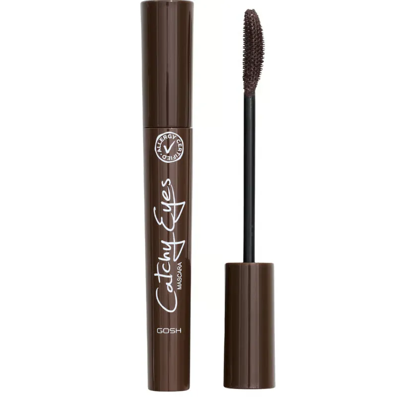Gosh Catchy Eyes Mascara - Allergy Certified 002 Brown (8 ml)
