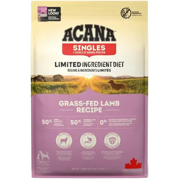 Acana Grass-fed lamb STORKØB, 17 kg
