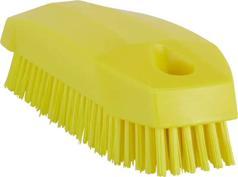Neglebørste S 6440, 130 mm, stiv, gul