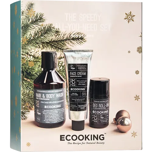 Ecooking Men Skincare Black Cardboard Box (1 stk)