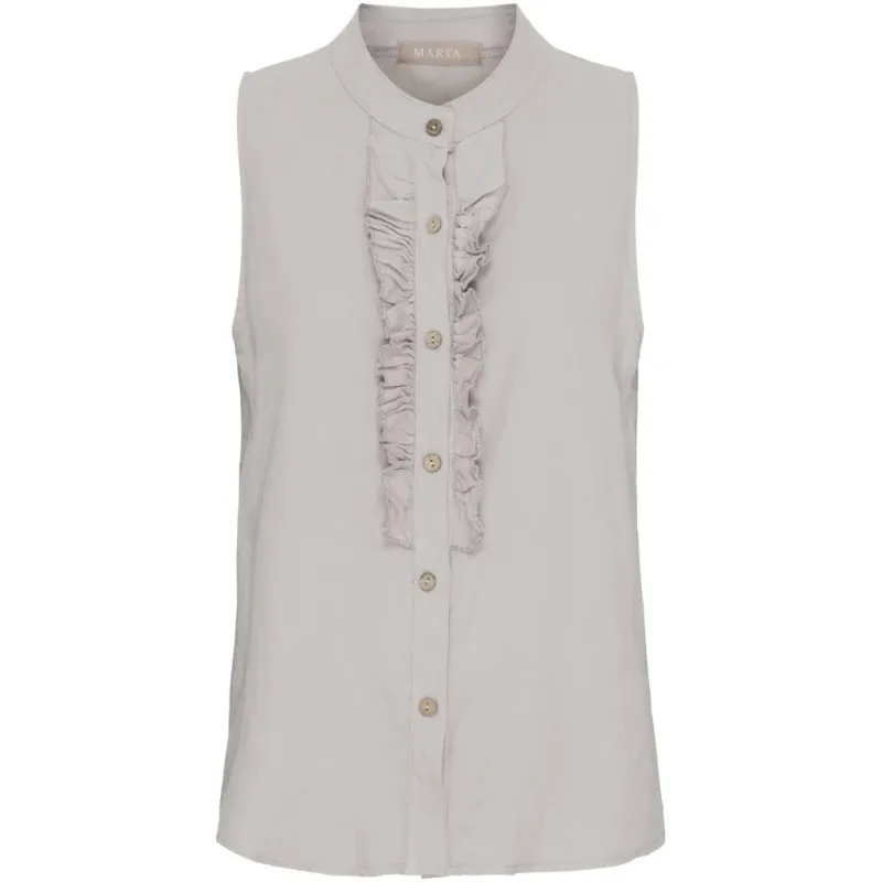 Marta du Chateau dame top MdcMalene 258356 - Grey