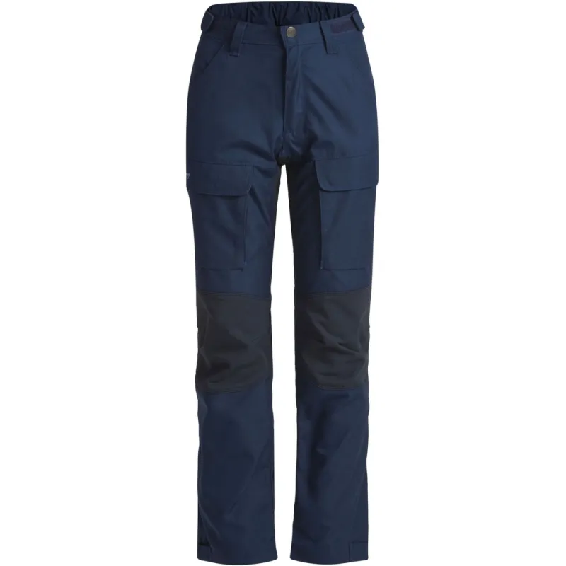 Lundhags Fulu Rugged Stretch Hybrid Pant Jr, vandrebukse, junior, blå