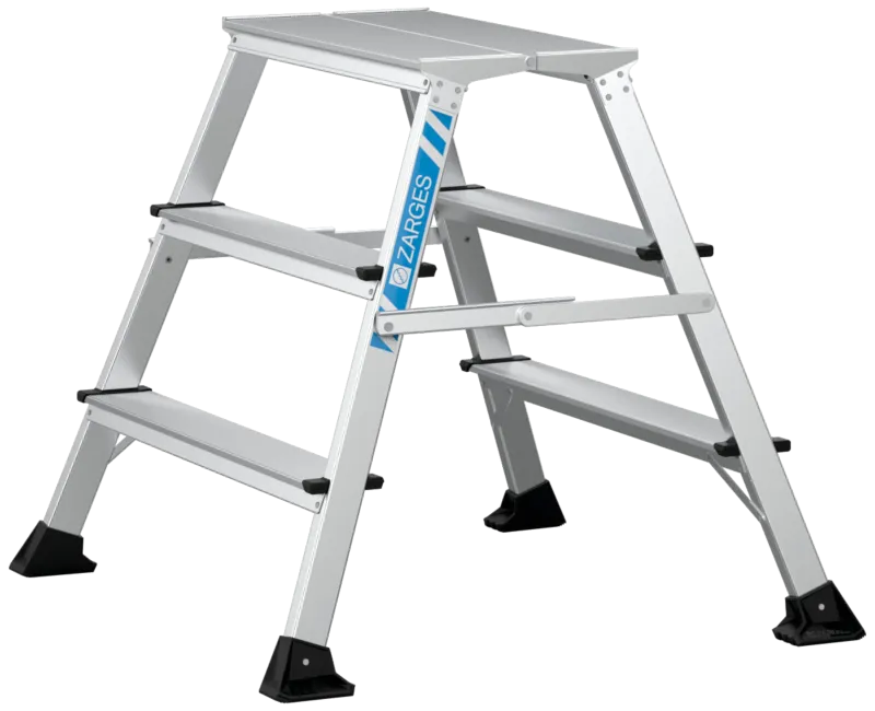 Arbejdsbuk XLstep P 2×3 trin bred højde 0,74mtr