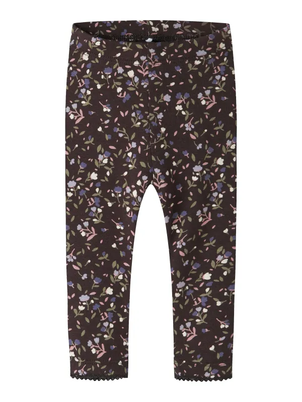 Name It Oceana- Legging - Chocolate Plum - 50 cm