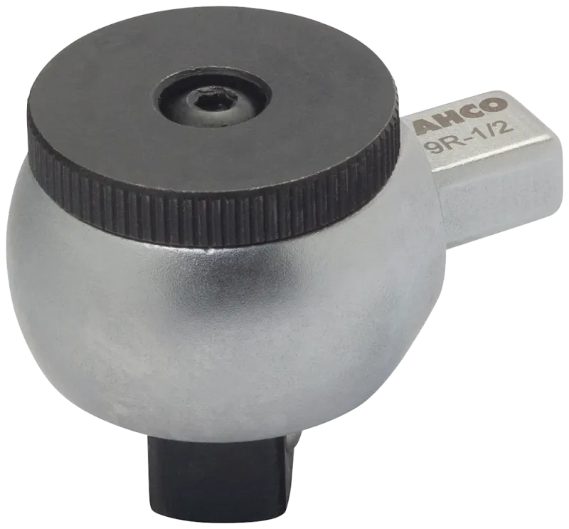 Skraldehoved 3/8" rundt, 9×12 mm 4kt. adapter