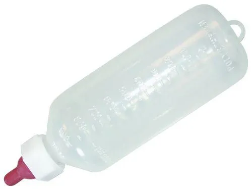 Sutflaske med sut til lam 1000 ml