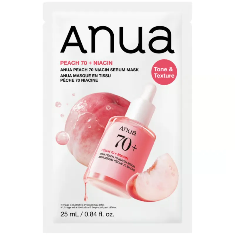 Anua Peach 70 Niacin Serum Mask (1 stk)