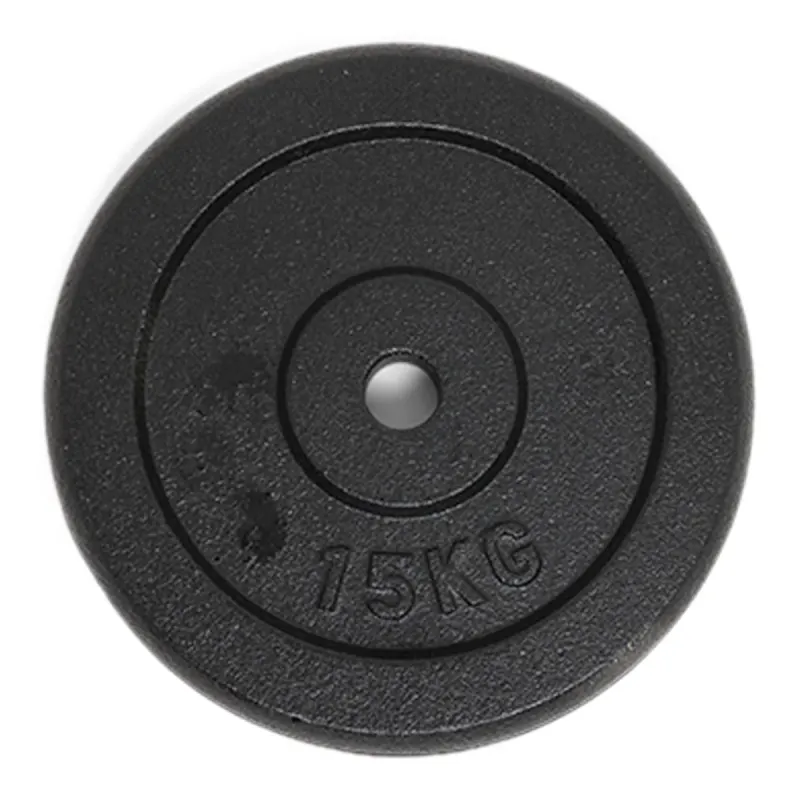 Vægtskive i jern 15 kg (30 mm)