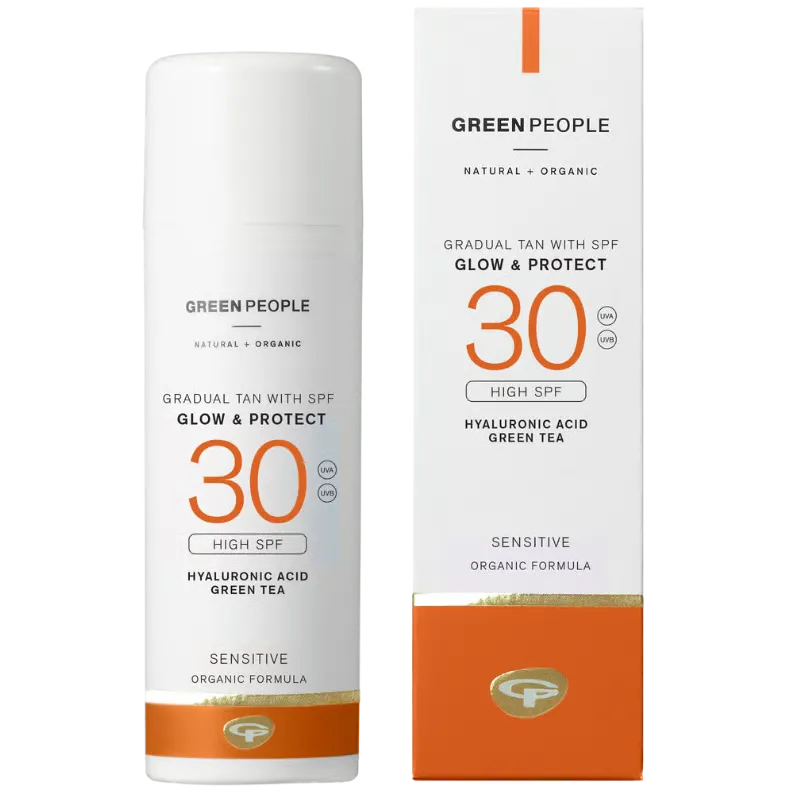 Green People Glow & Protect Gradual Tan SPF30 
 (150 ml)