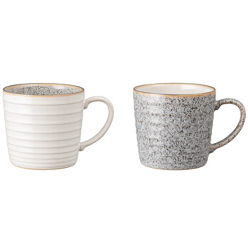 Denby Studio Grey krus 2 stk, cobalt/pebble