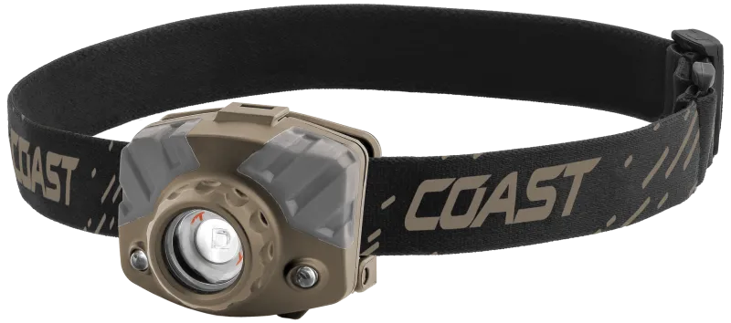 Coast FL65 pandelampe camo 415lm 3×AAA