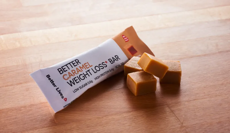 Betterlives Protein weight loss bar  Crunchy Caramel