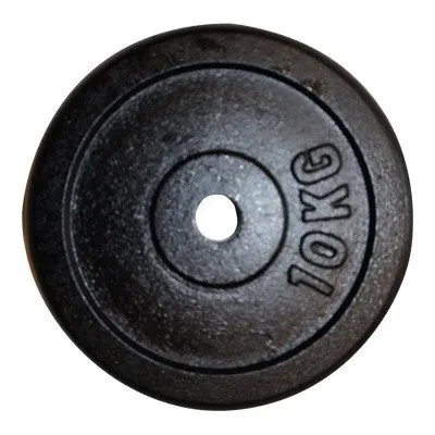 Vægtskive i jern 10 kg (30 mm)