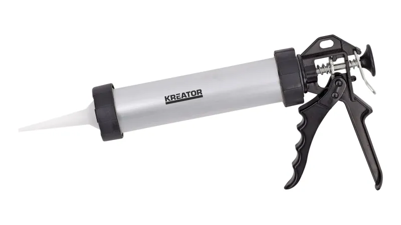 Fugepistol 225 mm i aluminium til 310 ml