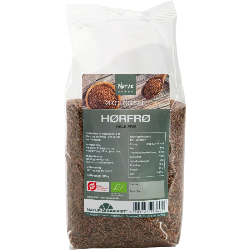 Natur Drogeriet Hørfrø Ø (500 g)