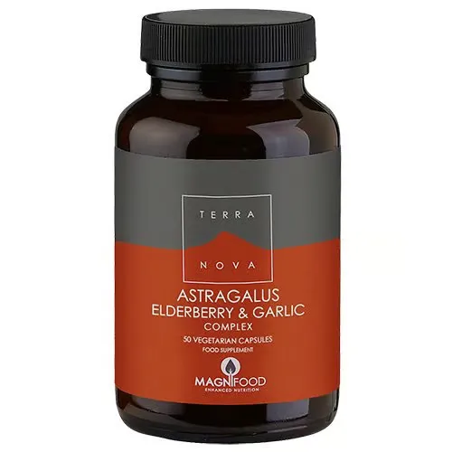 Terranova Astragalus elderberry (50 kaps)