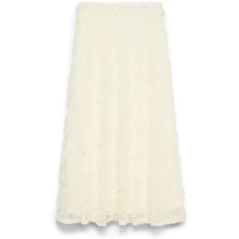 VERO MODA dame nederdel AWBLAKELY - Pistachio Shel