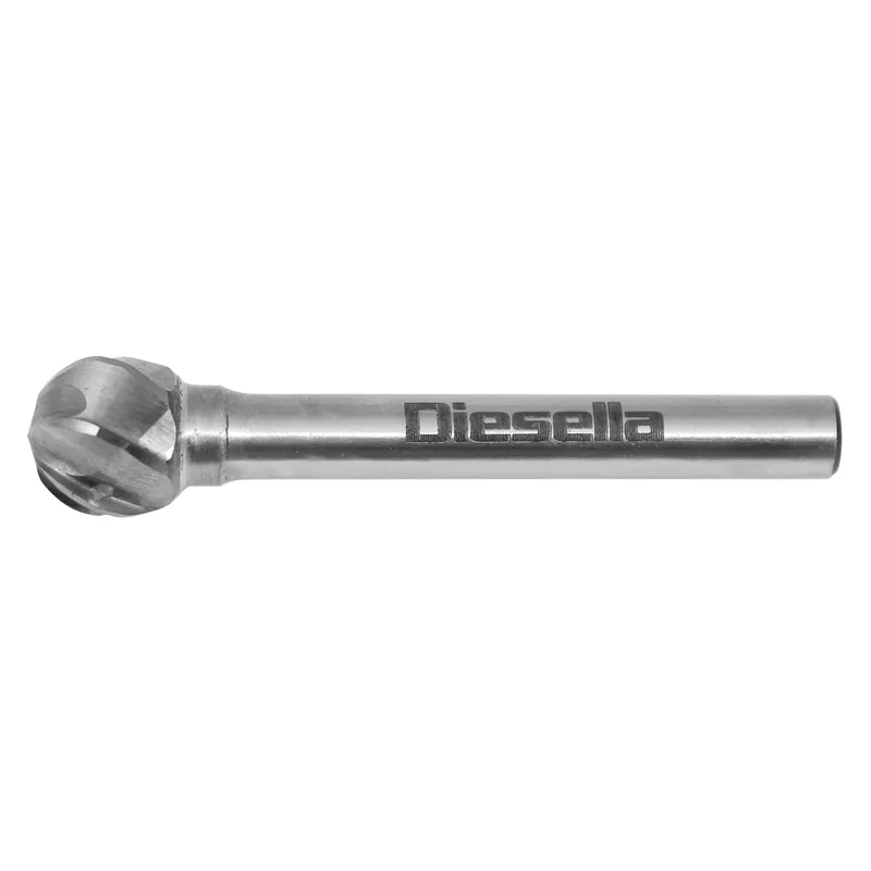 Fræsestift HM Ø8x7 mm form D (Alu. Cut) med Ø6 mm skaft
