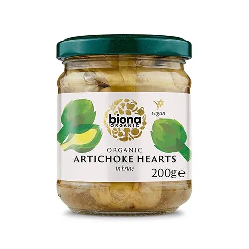 Artiskokhjerter i lage Øko. - 200 gram