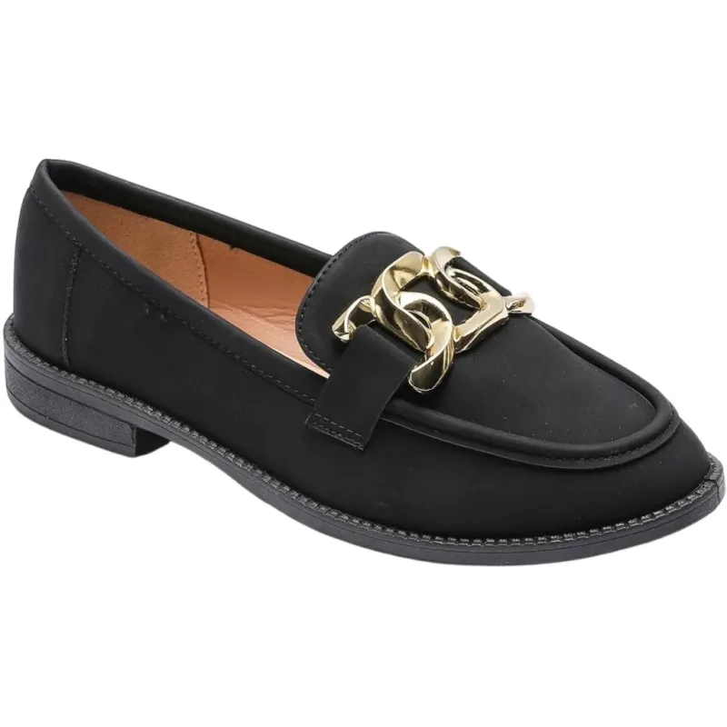Hannah dame loafers VG260 - Black