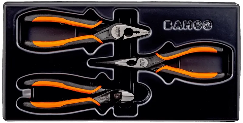 Tangsæt 3 stk: 2628G-180 + 2101G-160 + 2430G-200