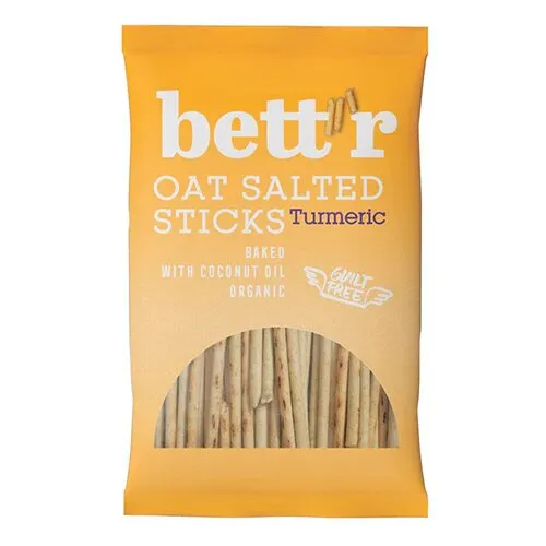 Havresnacks med Gurkemejerod Øko. - 50 gram