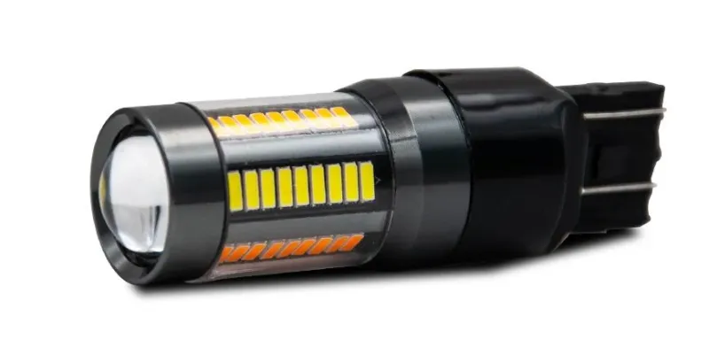 UDSALG - Switchback LED pærer med 64 LED - Dinled - Auto pærer