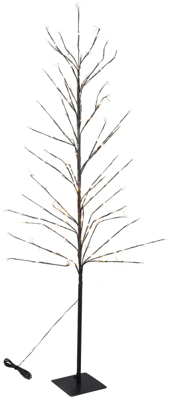 Juletræ med LED  -  480 varmhvide lys  -  180 cm