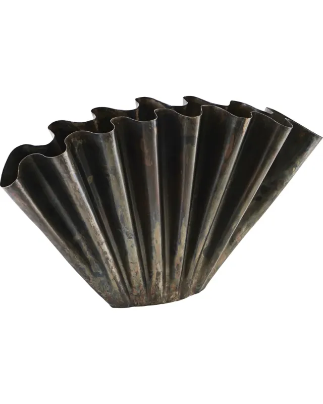 House Doctor - Vase, Flood, Antik brun