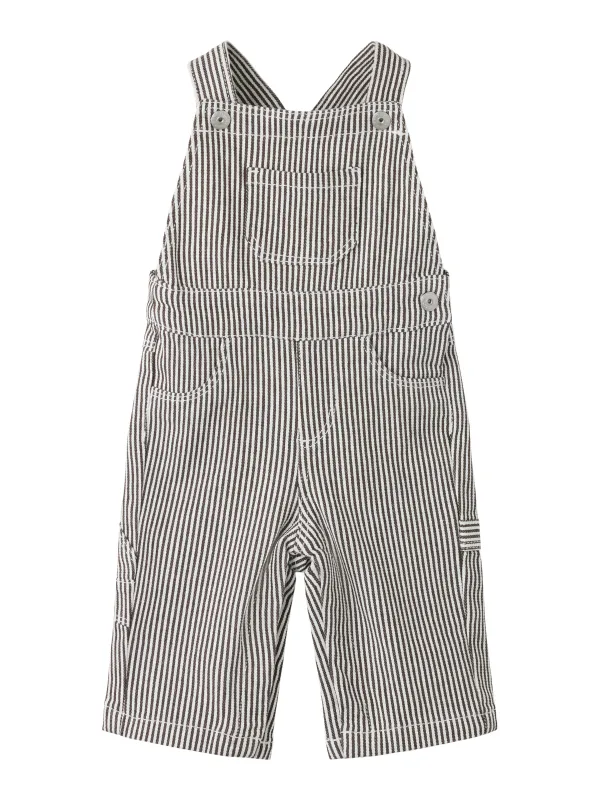 Name It - Nola Loose Stripe Overall (2299 YF) - White Delicioso - 50 cm