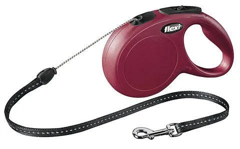 Flexi line New Classic rød 12 kg 8 m