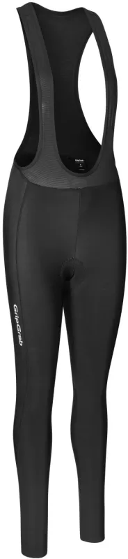GripGrab RIDE Thermo bibtights til damer - Black