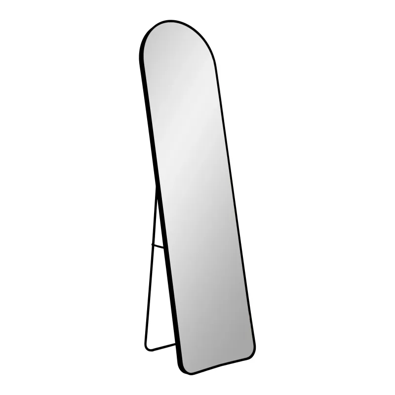 House Nordic - Madrid Spejl - Sort - 40x150 cm