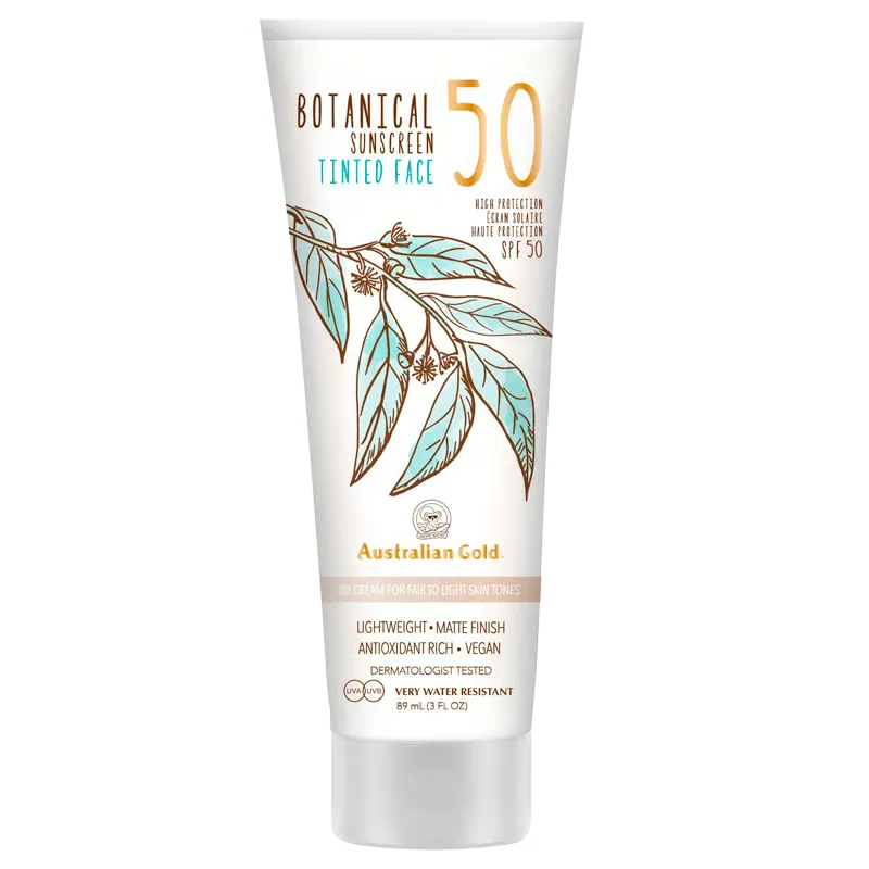 Australian Gold Botanical SPF50 Tinted Fair-Light 88 ml