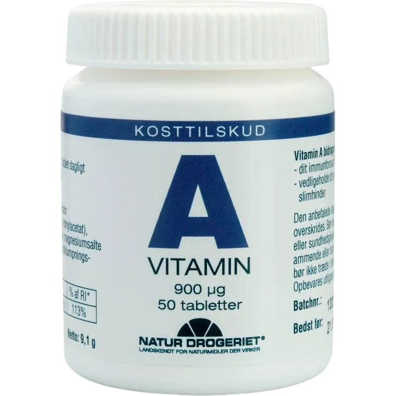 Natur Drogeriet A-vitamin (50 tab)