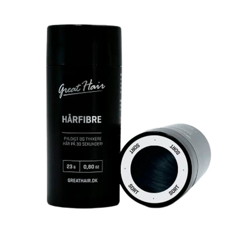 Great Hair Hårfibre - Sort (23 g.)
